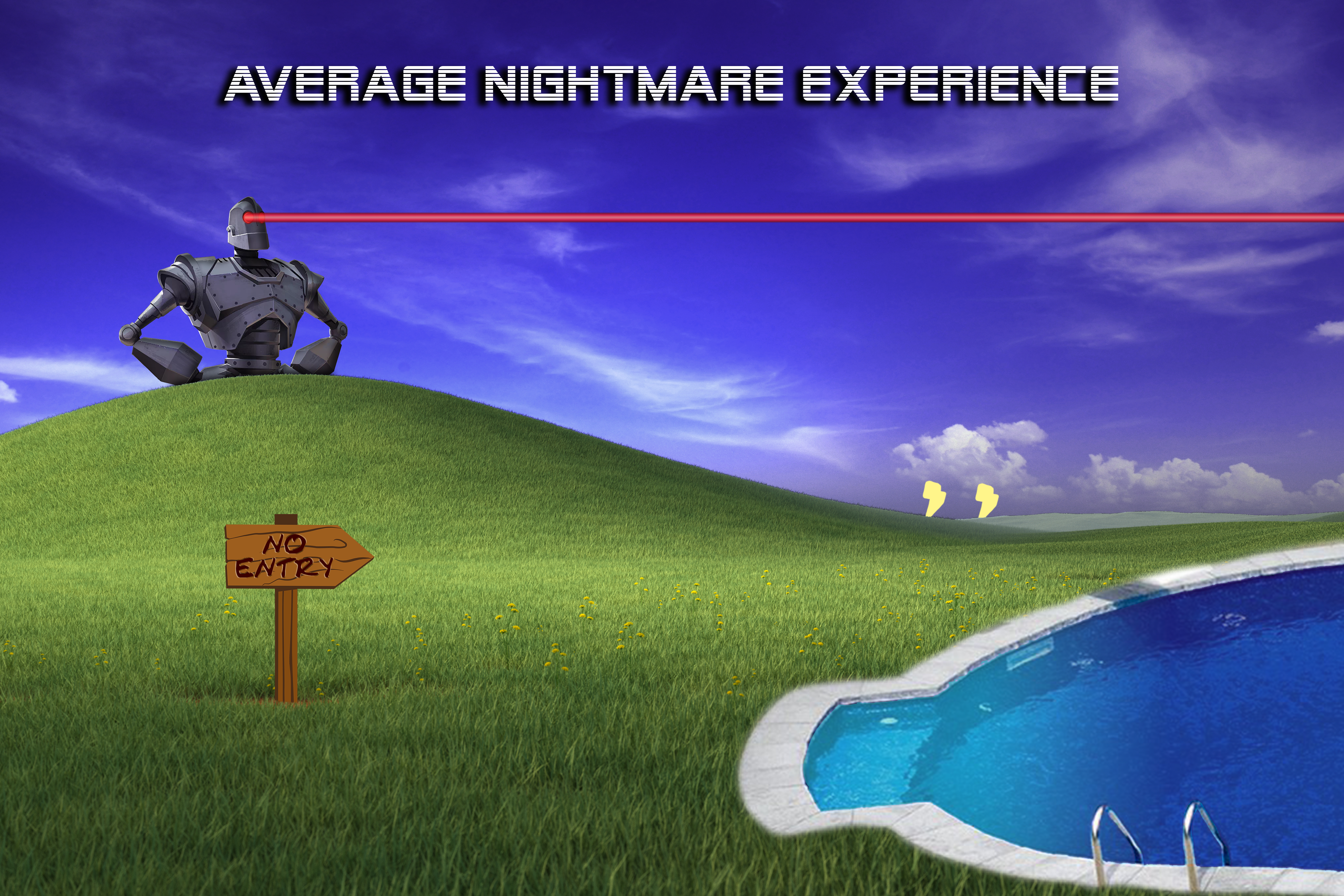 Bizzare landscape